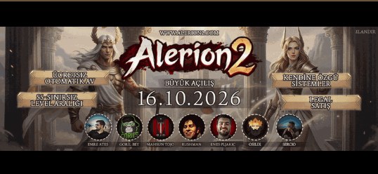 Alerion MT2 1-120 Orta - Yohara, 225.000 TL Ödül, Otomatik Av, 34 Sistem