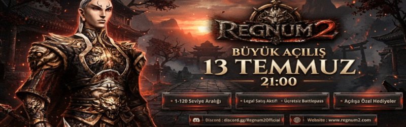 Regnum2: 1-120 Seviye Orta Emek Metin2 Serveri - Uzak Market, Efsun Botu ve Ödüllü Turnuvalarla Yeni Sezon!
