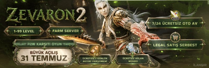 Zevaron2: 1-99 Emek Farm, Ücretsiz Oto Av, BattlePass, Offline Pazar ve Legal Satış İmkanıyla Gerçek Rekabet!