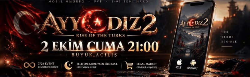 AyYıldız2 Metin2: 1-99 Orta Emek, Mobil Destekli, Kadim Efsun ve Oto Av ile Eksiksiz Bir Deneyim!