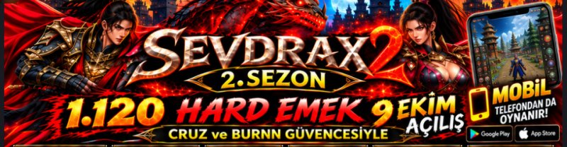 Sevdrax2: Emek Dolu 1-120 Simya ve Madencilik Serüveni, TL Ödüllü Etkinlikler!